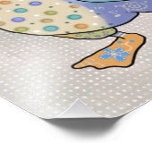 wütende Ente  Foto Afdruk (Hoek)