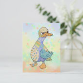 wütende Ente Postkarte Briefkaart (Staand voorkant)
