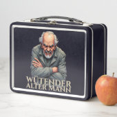 Wütender Alter Mann – Cartoon-illustratie (In situ)