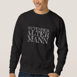 Wütender change Mann Sweatshirt