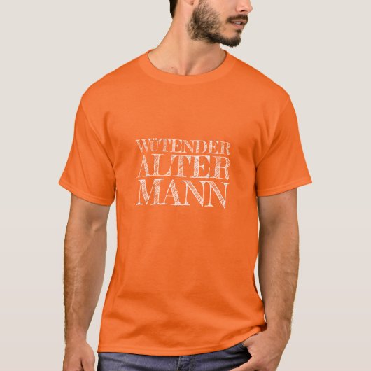 Wütender change Mann T-Shirt (Voorkant)