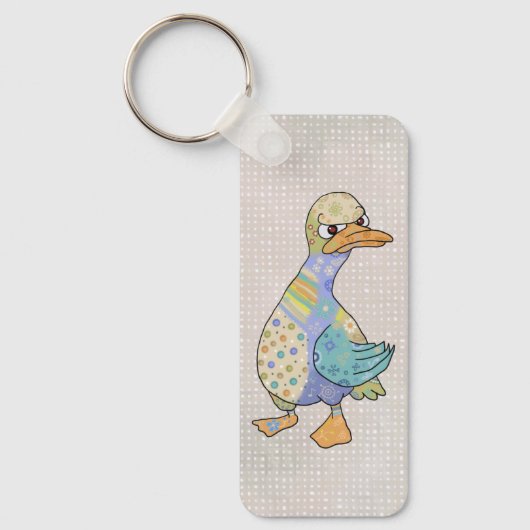 wütente Ente Sleutelhanger (Voorkant)