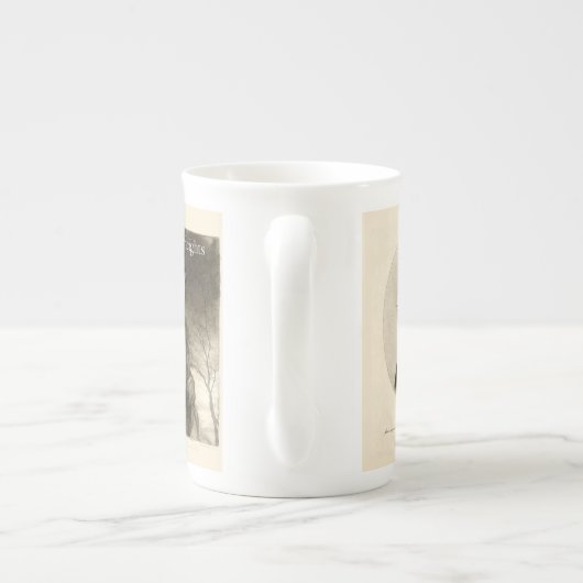 Wuthering Heights Bone China Porselein Kop (Achterkant)