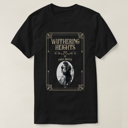 Wuthering Heights Catherine Earnshaw e Heathcliff T-shirt (Design voorkant)