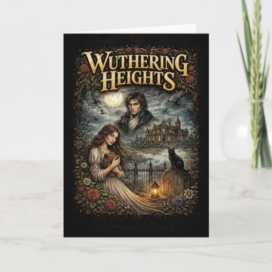 Wuthering Heights Feestdagen Kaart (Voorkant)