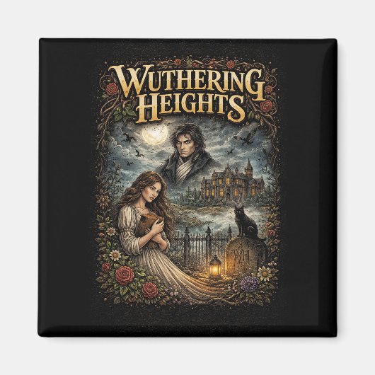 Wuthering Heights Magneet (Voorkant)