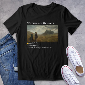 Wuthering Heights One Star Review Boekachtig Tri-Blend Shirt
