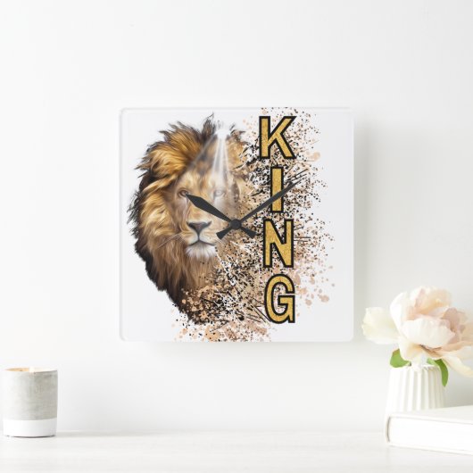 Wuurklok Vierkante Klok (Huis)