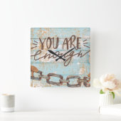 Wuurklok Vierkante Klok (Huis)