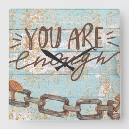 Wuurklok Vierkante Klok