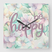 Wuurklok Vierkante Klok (Voorkant)