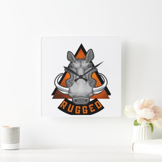 Wuurklok Vierkante Klok (Huis)