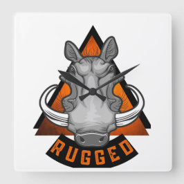 Wuurklok Vierkante Klok