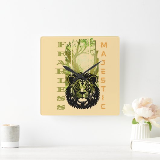 Wuurklok Vierkante Klok (Huis)