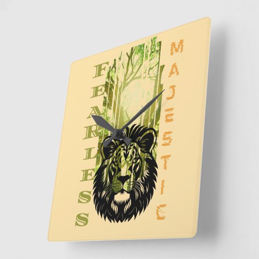 Wuurklok Vierkante Klok (Hoek)