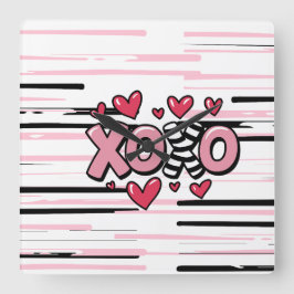 Wuurklok Vierkante Klok