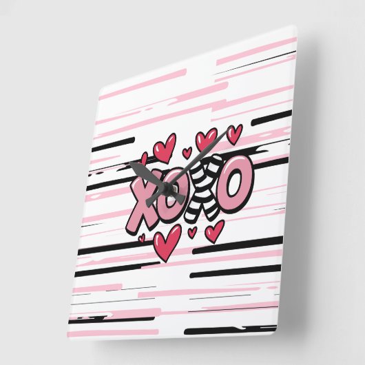 Wuurklok Vierkante Klok (Hoek)