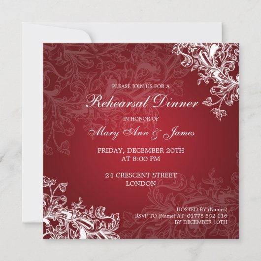 Wuwelijksrepetitie  zwemmen rood kaart (Voorkant)