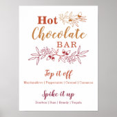 Wuwelijksverlofpartij in het menu Hot Chocolate Ba Poster (Voorkant)