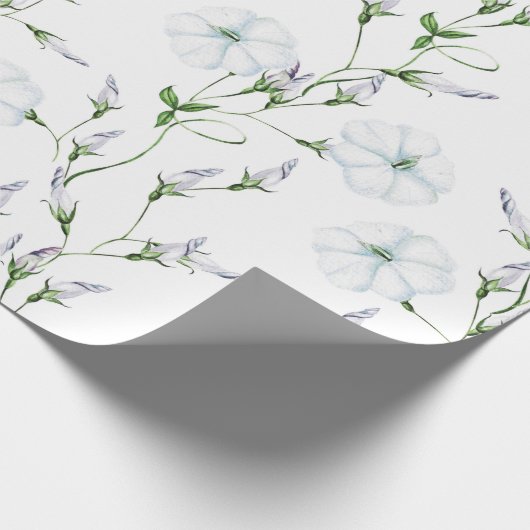 Wuwemietsbloemen voor weddenschap cadeaupapier (Hoek)