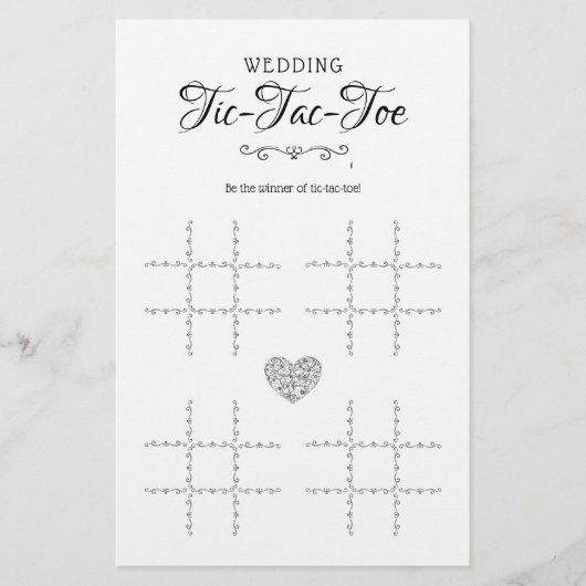 Wuwtic-Tac-Toe Decoratief Tafel (Voorkant)
