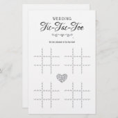 Wuwtic-Tac-Toe Decoratief Tafel (Voorkant / Achterkant)