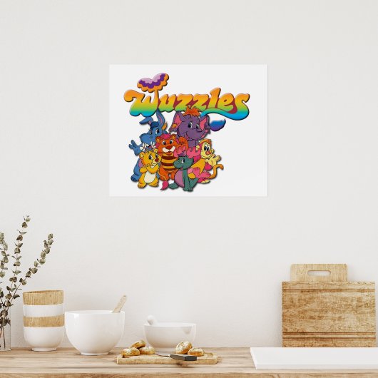 Wuzzles Poster (Keuken)