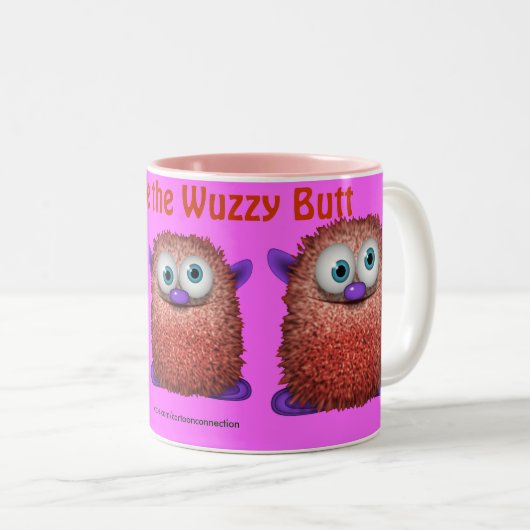 Wuzzy-Butt Drink Mok (Voorkant rechts)