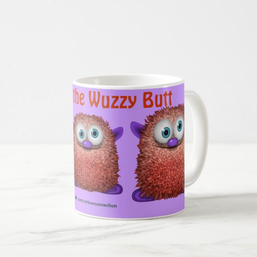 Wuzzy-Butt Drink Mok (Voorkant rechts)