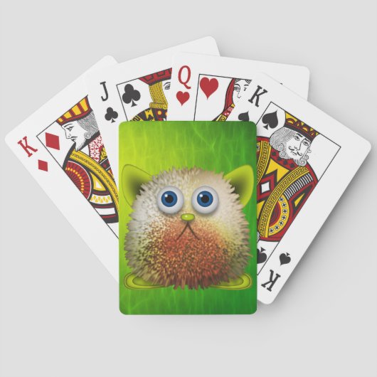 Wuzzy Butt Funny Children's Playcard Deck Pokerkaarten (Achterkant)