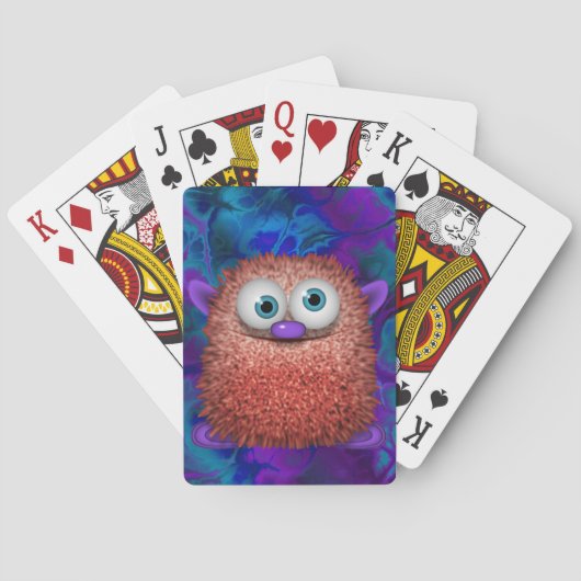 Wuzzy Butt Funny Children's Playcard Deck Pokerkaarten (Achterkant)