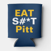 WV Eat It Pitt Can Cooler Blue (Voorkant)