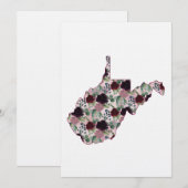 WV Huwelijksdecoratie Kaart (Voorkant / Achterkant)