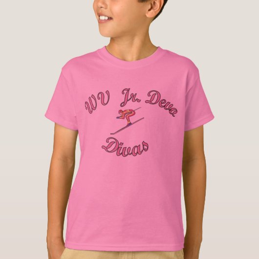 WV Jr Divas T-shirt (Voorkant)