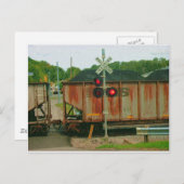 WV-kolentrein Briefkaart (Voorkant / Achterkant)