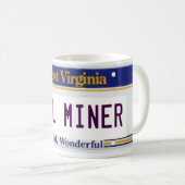 WV LICENTIE BORD KOLEN MINDER KOFFIEMOK (Voorkant rechts)