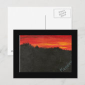 WV Sunset Briefkaart (Voorkant / Achterkant)