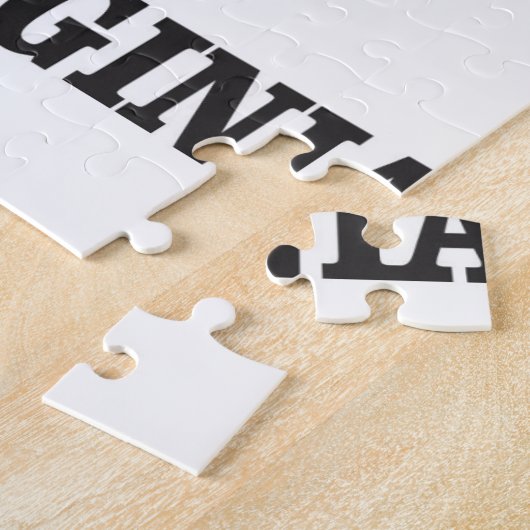 WV WORD CLUSTER GLORY LEGPUZZEL (Zijkant)