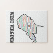 WV WORD CLUSTER GLORY LEGPUZZEL (Horizontaal)