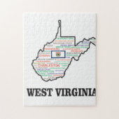 WV WORD CLUSTER GLORY LEGPUZZEL (Verticaal)
