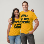 WVa is mijn thuis T-shirt (Unisex)