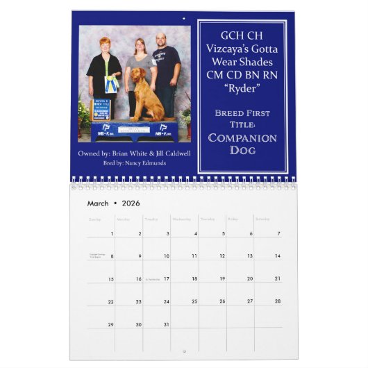 WVCA Ras Eerste Kalender Jan 24 - jul 25 18 maand (Mar 2026)