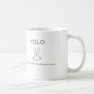 Ww040 YOLO god twee keer badass bunny waitwot Koffiemok