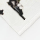 WW11 DUITSE WAPENS EN APPARATUUR FLEECE DEKEN (Hoek)