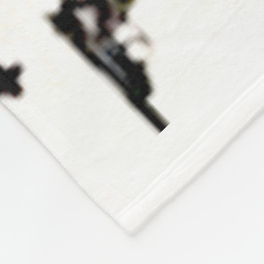 WW11 DUITSE WAPENS EN APPARATUUR FLEECE DEKEN (Hoek)