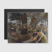 WW1 1918 Vrouwen werken bij een Munitie fabriek (Voorkant / Achterkant)