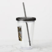 WW1 1918 Vrouwen werken bij een Munitie fabriek Acryl Drinkbeker (Links)