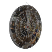 WW1 1918 Vrouwen werken bij een Munitie fabriek Dartbord (Voorkant Links)