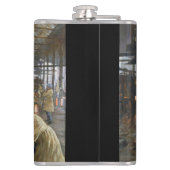 WW1 1918 Vrouwen werken bij een Munitie fabriek Heupfles (Achterkant)