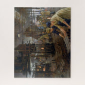 WW1 1918 Vrouwen werken bij een Munitie fabriek Legpuzzel (Verticaal)